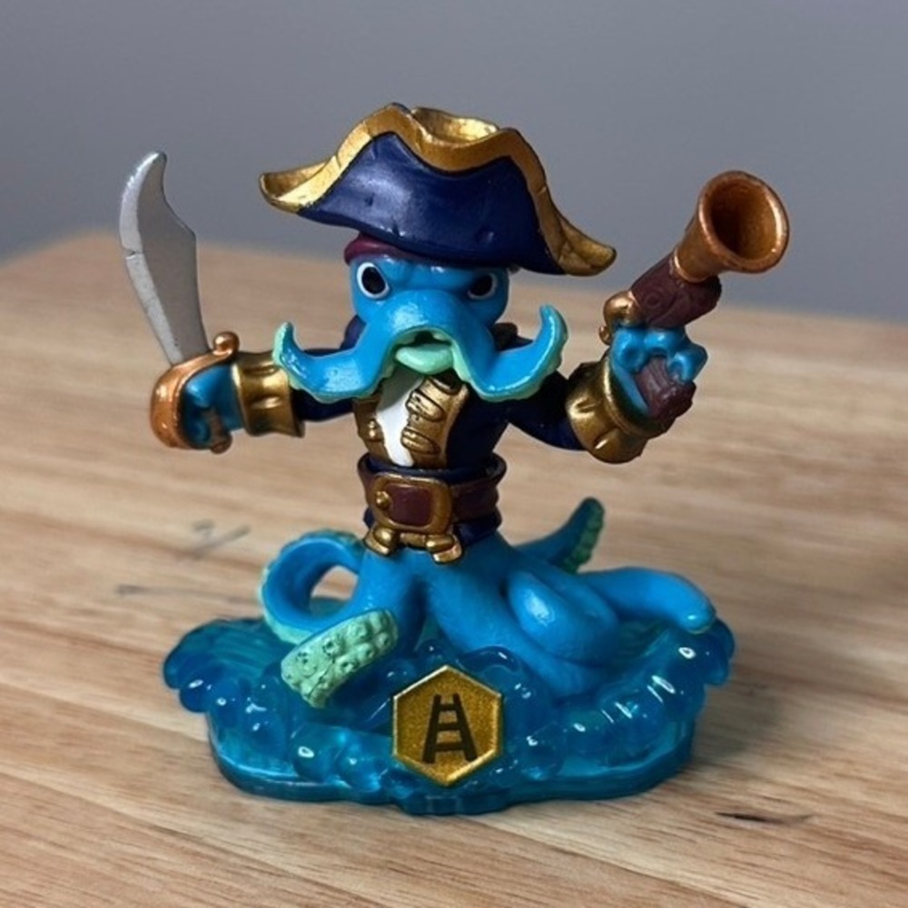 Skylanders Swap Force Wash Buckler Water Element Swappable Figure Activision